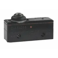OMRON Snap Action Switch: Plunger Actuator, 1NO/1NC, Solder (MPN Z-15GD55)