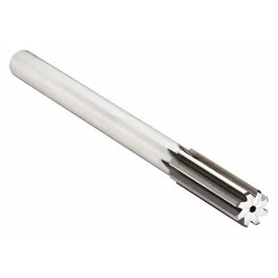 OEM Chucking Reamer: 0.7283 in Dia - Straight-Flute High-Speed Steel Chucking Reamers
