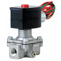 REDHAT Solenoid Valve: 2-Way, Normally Closed, 3/4 in Pipe Size, 12V DC, Explosion Proof/Watertight (MPN EF8215G030)