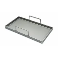This steel griddle plate is designed for use as a removable cooking surface in commercial kitchen equipment. It provides a flat, even surface for grilling foods and can be easily removed for cleaning. Overall dimensions: 20-1/2 in wide, 12 in deep, 2 in high.