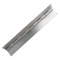 MONROE PMP Piano Hinge: Stainless Steel, 96 in Leaf Ht, 1 1/4 in Leaf Wd (MPN CS24012596)