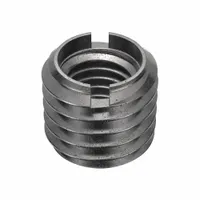 E-Z LOK Self Locking Thread Insert: Heavy Wall, M10-1.50 Int Thrd Sz, 9/16"-12 Ext Thrd Sz, 10 PK (MPN 650-10-PK10)