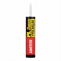 This general-purpose construction adhesive is supplied in a cartridge and has a tan color. It is formulated for bonding building materials such as wood, drywall, and paneling. The adhesive has a VOC content of 76 g/L by weight