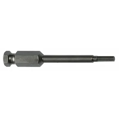 APEX Power Bit: Power Bit, Metric, Hex Head, 8 mm Bit Industry Size, Std, 3 1/2 in Overall Lg - Hex Impact Bits
