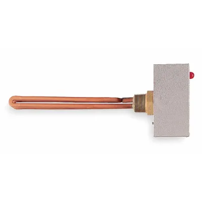 VULCAN Automatic Bushing Immersion Heater: 1 Phase, 120V AC, 1,000 W Watt, 1 in NPT - Screw-Plug Immersion Heaters