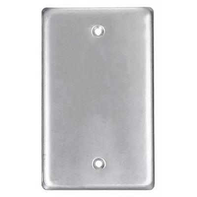HUBBELL KILLARK Weatherproof Cover: Aluminum, FD/FS, Blank Cover, 1 Gangs, 4 9/16 in Overall Ht - Aluminum & Zinc Weatherproof Electrical Box Covers