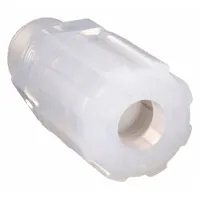 PARGRIP Compression Fitting Adapter: 1/4 in OD x 1/4 in Pipe Size, Compression x MNPT, PFA (MPN GAMS-44)