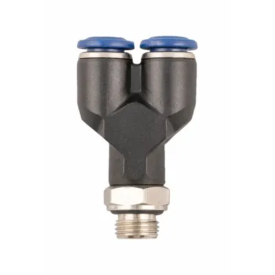 AIGNEP USA Nylon & Nickel-Plated Brass Tube Fitting - Nylon & Nickel-Plated Brass Tube Fittings