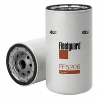 FLEETGUARD Automotive Fuel Filter: 16 3/8 in Overall Lg, 3 11/16 in Outside Dia, Diesel Fuel, Diesel (MPN FF5206)