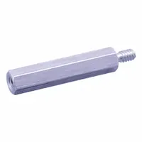 Hex Male-Female Standoff: Male x Female, #6-32 Thread Sz, 17/32 in Lg, Hex, Steel, Steel, 2B, 25 PK (MPN 4530T-632-S-12)