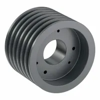 APPROVED VENDOR V-Belt Pulley: B64, 6 Groove, 6.75 in OD, Bushed Bore, SK, Quick Detachable (MPN 6B64SK)