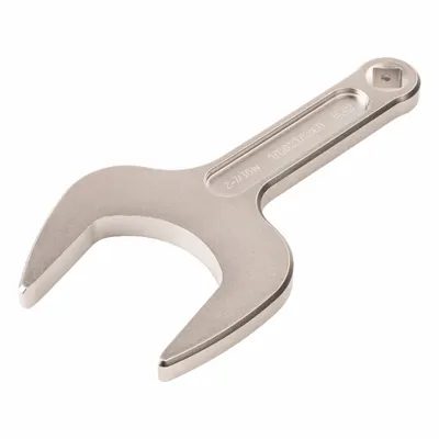 TEKTON Open End Wrench: Chromium Molybdenum Steel, Satin, 2 7/16 in Head Size - SAE, Single End, Open End Service Wrenches