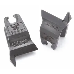 Replacement cutter die for use with MD6, MD7, PAT600, PATMD, and Y500CTHS tools. Accommodates 4 to 4/0 AWG aluminum conductors. Sold as a 2-pack.
