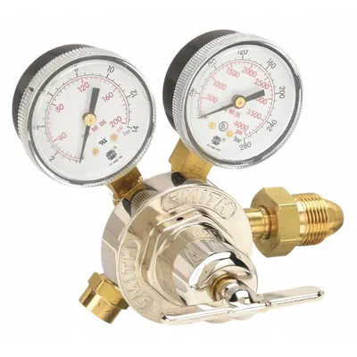 SMITH EQUIPMENT Gas Regulator: Single Stage, CGA 580 Inlet, 5/8"-18 F RH Outlet - Air & Inert Gas Regulators