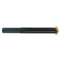 Straight Spade Drill Holder: High Speed Steel, Black Oxide, 2 Seat Size, Straight Shank, Right Hand (MPN P15203)