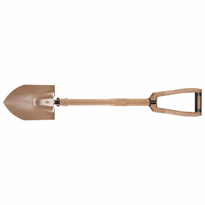 GERBER Round Point Shovel, Steel Blade, Coyote Brown Handle, 1064419 - Round Point Shovels