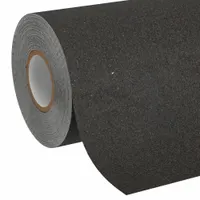 Anti-Slip Tape: Coarse, 60 Grit Size, Solid, Black, 24 in x 60 ft, 31 mil Tape Thick, Acrylic (MPN MG54.2460.BLA)