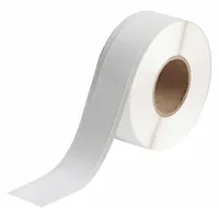 Continuous Label Stock: 1 1/8 in x 100 ft, Cryogenic Autoclavable Polypropylene, White (MPN J20C-1125-7425J)