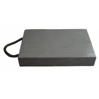 Outrigger Pad: Jack Plate, Polymer, 200 ton Load Capacity Vertical, 18 in Overall Lg (MPN 14466)