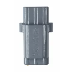 Li-Ion rechargeable battery pack for M210-LAB printer series. Provides portable power for on-site labeling and identification tasks in industrial facilities.