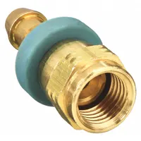 Barbed Hydraulic Hose Fitting: -4 For Hose Dash Size, For 1/4 in Hose I.D., JIC x Hose Barb (MPN 4797-4B)