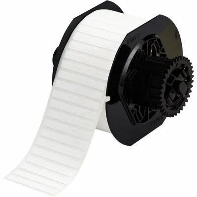 BRADY Pre-Cut Label Stock Roll: 1/4 in x 2 in, Polyester, Autoclavable/Cryogenic - Brady Precut Label Rolls