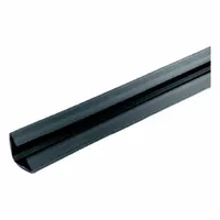 LORIENT Smoke and Draft Seal: Batwing, Self-Adhesive Mounting, Std, Flex Elastomer/Rigid PVC (MPN BW300C-84)