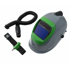 The RPB Z3 Welder is a constant-flow PAPR welding helmet that includes a breathing tube and head harness. It provides respiratory protection against airborne particulates and fumes during welding, grinding, and related industrial tasks. Part of the Z3 series, this system delivers continuous airflow for the user.