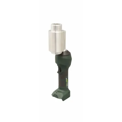 GREENLEE Knockout Tool Kit: 18V DC, 4 in Punching Capacity (Steel) - Greenlee Cordless Knockout Punches