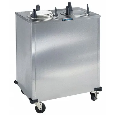 LAKESIDE Plate Dispenser Cart: Unheated, 10 1/8 in Plate Size, 39 7/8 in Overall Ht - Unheated Plate Dispenser Carts