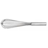 CRESTWARE Whip: 18 in Overall Lg, Stainless Steel Handle, Silver Handle, Silver (MPN PW18)
