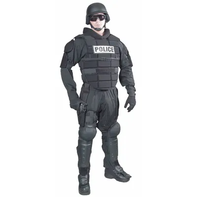 DAMASCUS Riot Control Upper Body Protection: M, EVA Foam - Chest & Upper Body Protectors
