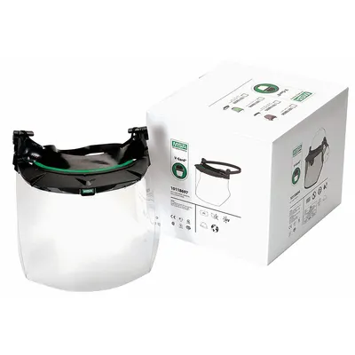 MSA 10118697 Dielectric Reusable Face Shield Assembly for Hard Hats & Helmets - MSA Face Shield Assemblies for Hard Hats & Helmets