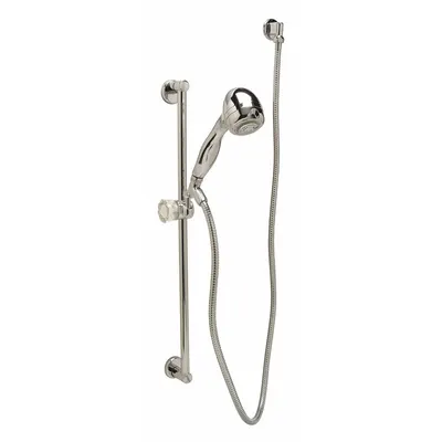 ZURN Temp Gard Handheld Showerhead with Hose - Handheld Showerheads with Hose, Mounting Bracket & Slide Bar