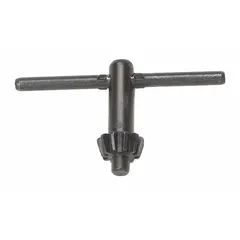T-handle key for tightening or loosening Jacobs drill chucks on industrial drilling equipment. Designed for K5 series chucks with a 7/16 in pilot. Suitable for use in machining, metalworking, and maintenance operations.
