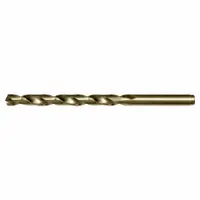 CLE-LINE Jobber Length Drill Bit: Letter M, 135° Split Point, Straw/Bronze Cobalt (MPN C24720)