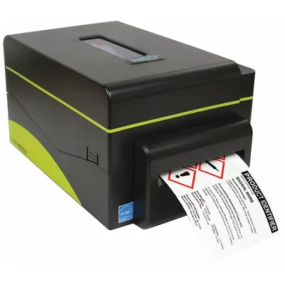 VNM SIGNMAKER Desktop Printer: PC Connected, Single Color, Thermal Transfer, 4 3/8 in Max. Label Wd - PC Connected Desktop Printers