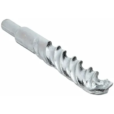BOSCH Round Hammer Drill: 5/8 in Drill Bit Size, 4 in Max Drilling Dp - Round-Shank Masonry Drill Bits