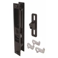 PRIME-LINE Sliding Door Lock: 15/16 in Lg, 15/16 in Wd, 7 1/4 in Ht (MPN C 1123)