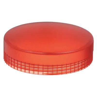 SCHNEIDER Pilot Light Lens: 22 mm Panel Mounting Hole Dia, Red, Smooth - Pilot-Light Lenses