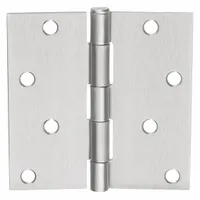 MCKINNEY Butt Hinge: Steel, Full Mortise, 1 7/16 in Leaf Wd (MPN 55319)