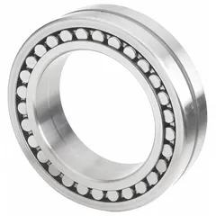 Double-row spherical roller bearing with 80 mm bore, 170 mm OD, and 58 mm width. Cylindrical bore design accommodates heavy radial and axial loads while compensating for shaft misalignment. Suitable for industrial machinery such as conveyors, fans, and gearboxes.