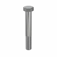 Hex Head Cap Screw: Stainless Steel, 316, Plain, M20, Metric, 140 mm lg, Fully Threaded, 5 PK (MPN HC3XX20140-005P1)