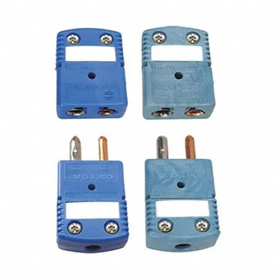 OMEGA Temperature Probe Connectors & Adapters: Plug, For Type T Thermocouple Type - Thermocouple Plugs