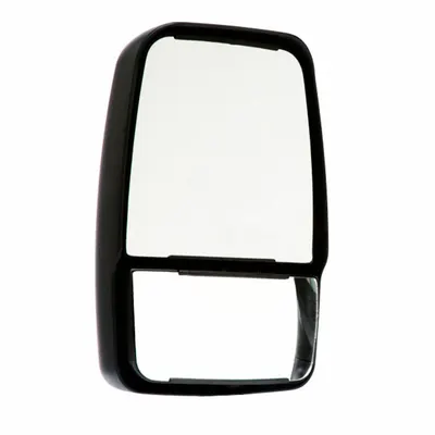 VELVAC Deluxe Left Side Mirror: For Rectangular Mirror Shape, Flat - Vehicle Mirror Accessories