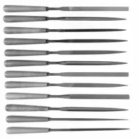 Needle File Set: Barrette/Crossing/Equaling/Half Round/Knife/Rectangular/Round/Square/Triangular (MPN 83494600)