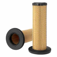 FLEETGUARD Automotive Air Filter: Round-Oval, Engine, Radial Seal, 4 13/16 in Outside Dia, AF25963