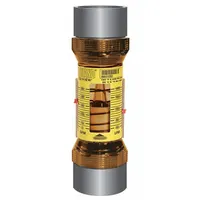 HEDLAND Mechanical Flowmeter: Flow Meter, Scale, Variable Area, Inline, Universal, Gallons/Liters (MPN H619-625-R)