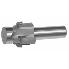 Solid pilot port tool with 1/4"-28 thread, conforming to AS5202 standard. Used for precision porting in fluid systems to create or finish ports for reliable sealing in hydraulic and pneumatic applications.