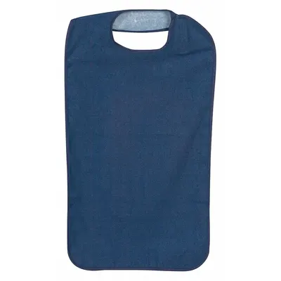 DMI Patient Protector: Blue, Terry Cloth/Vinyl, 17 1/4 in Overall Lg - Furnishings, Appliances and Hospitality